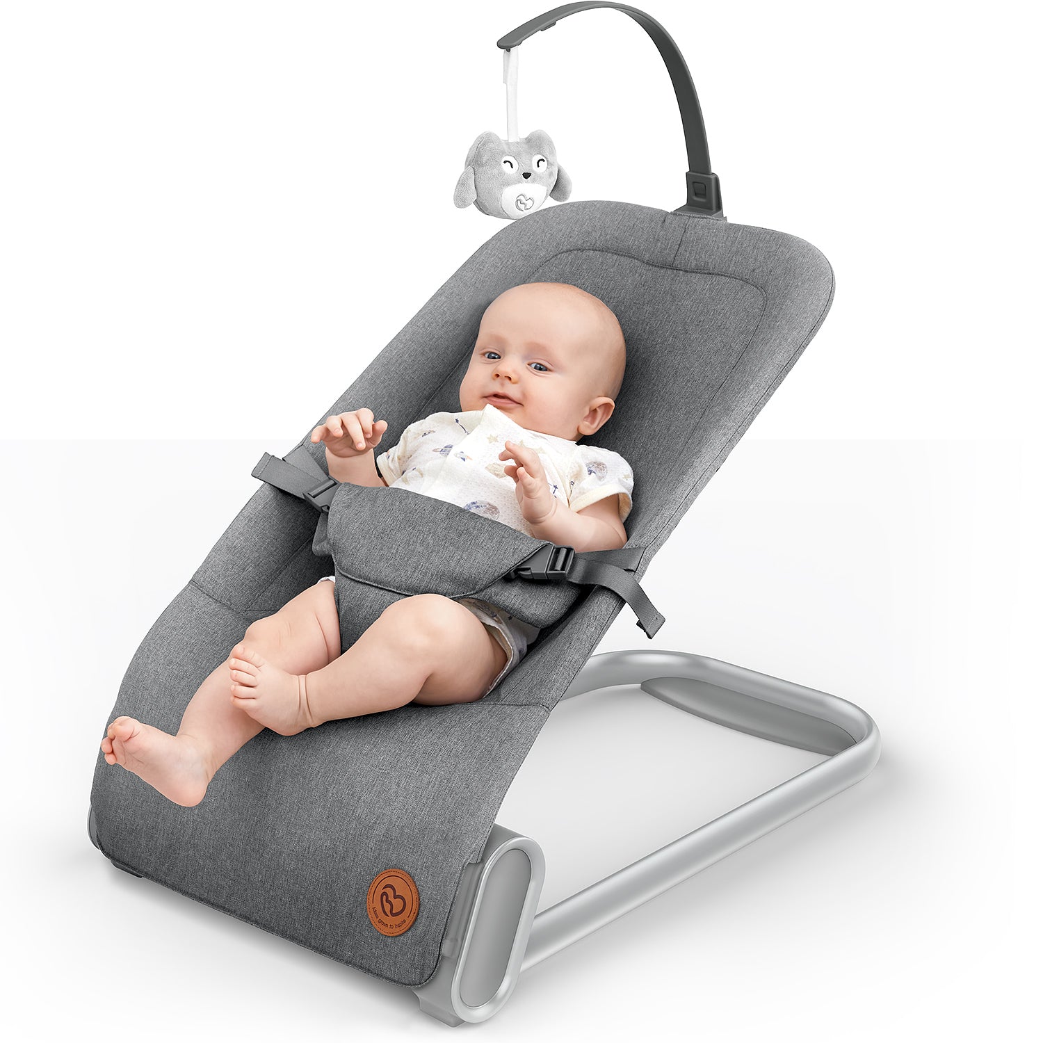 BabyBond Baby Bouncer With Sturdy Base babybond-baby-bouncer-with-sturdy-base