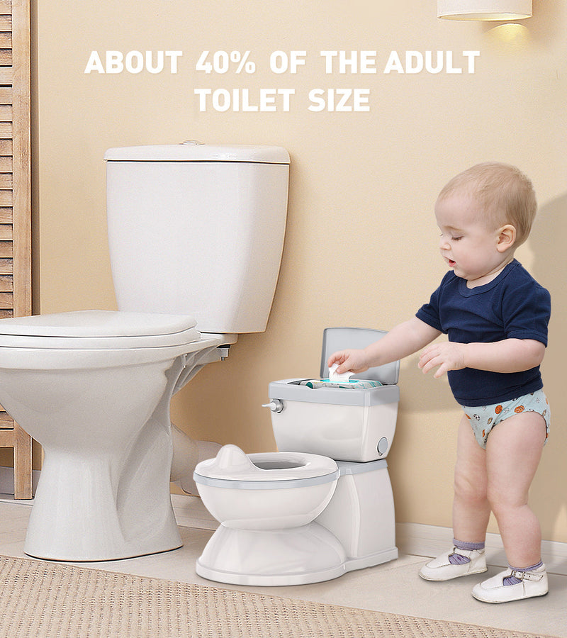 BabyBond 3 in1 Potty with Transition Ring & Storage. Real Feel Potty with Wipes Storage