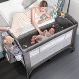Baby Bassinet Bedside Crib for Newborn to Toddles Baby Bed