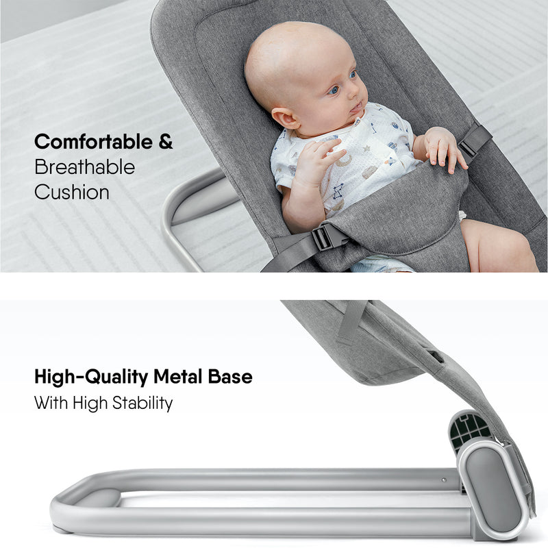 BabyBond Baby Bouncer with Sturdy Base