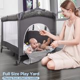 Baby Bassinet Bedside Crib for Newborn to Toddles Baby Bed