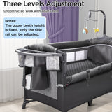 Baby Bassinet Bedside Crib for Newborn to Toddles Baby Bed