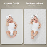 BabyBond Baby Bassinet 3 in 1 Bassinet Bedside Sleeper with Soft Mattress and Sheet for Baby