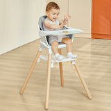 BabyBond Baby High Chair With 9 Kinds of Form Change