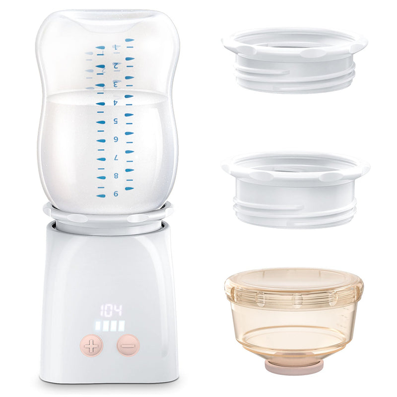 BabyBond Portable Baby Bottle Warmer Travel Bottle Warmer for Baby Milk Breast Milk Portable