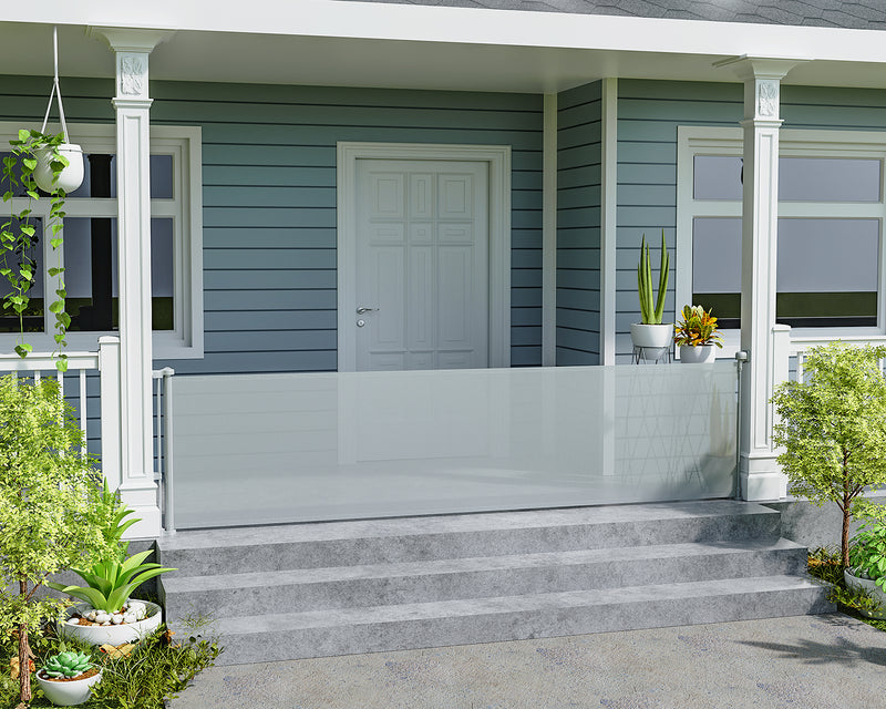 BabyBond Retractable Mesh Baby Extra Wide Gate,33" Tall,Large Extends up to 118" Wide