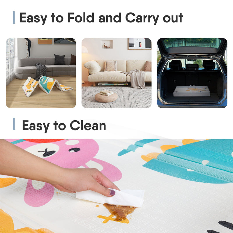 Babybond Baby Foam Play Floor Mat Letter Pattern