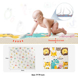 Babybond Baby Foam Play Floor Mat Letter Pattern