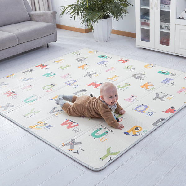 Babybond Baby Foam Play Floor Mat Letter Pattern