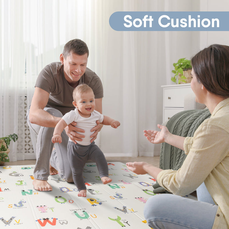 Babybond Baby Foam Play Floor Mat Letter Pattern