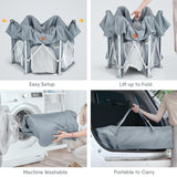 BabyBond Baby Playpen Pop-Up Dome Tent with Canopy and Mat For Outdoor Use