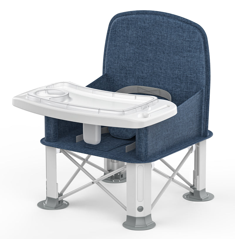 BabyBond Portable High Chair With Tray for Travel