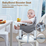 BabyBond Portable High Chair With Tray for Travel