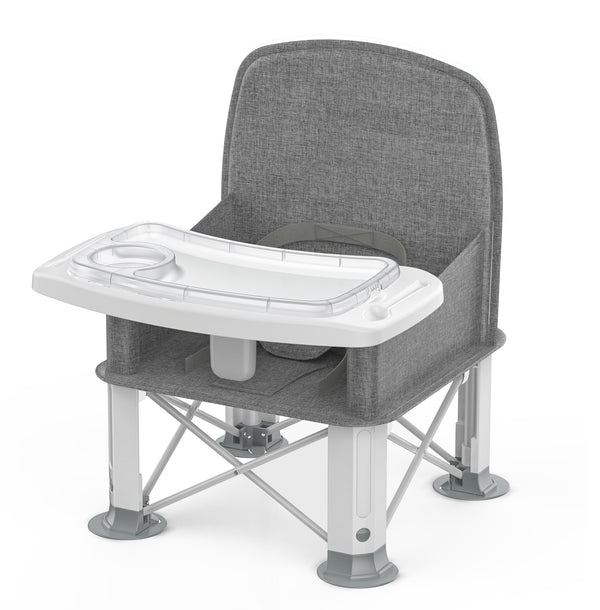 BabyBond Portable High Chair With Tray for Travel