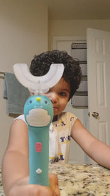 BabyBond Educational U Shaped Toothbrush Kids with 3 Cleaning Modes with Timer