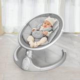 BabyBond Electric Infant Swing with 5 Point Harness Belt for Newborn Baby