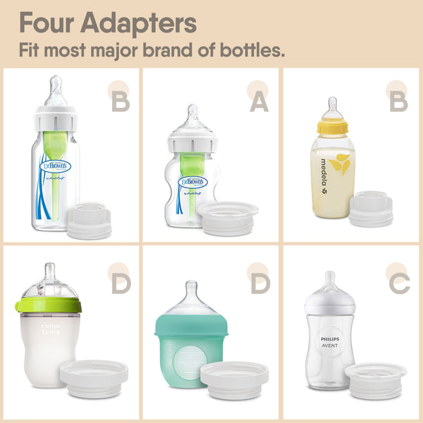 BabyBond Portable Bottle Warmer 4 Adapters
