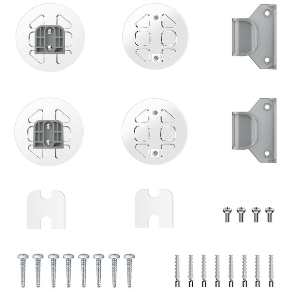 BabyBond Retractable Baby Gate Accessories Gray