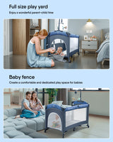 Baby Bassinet Bedside Crib for Newborn to Toddles Baby Bed